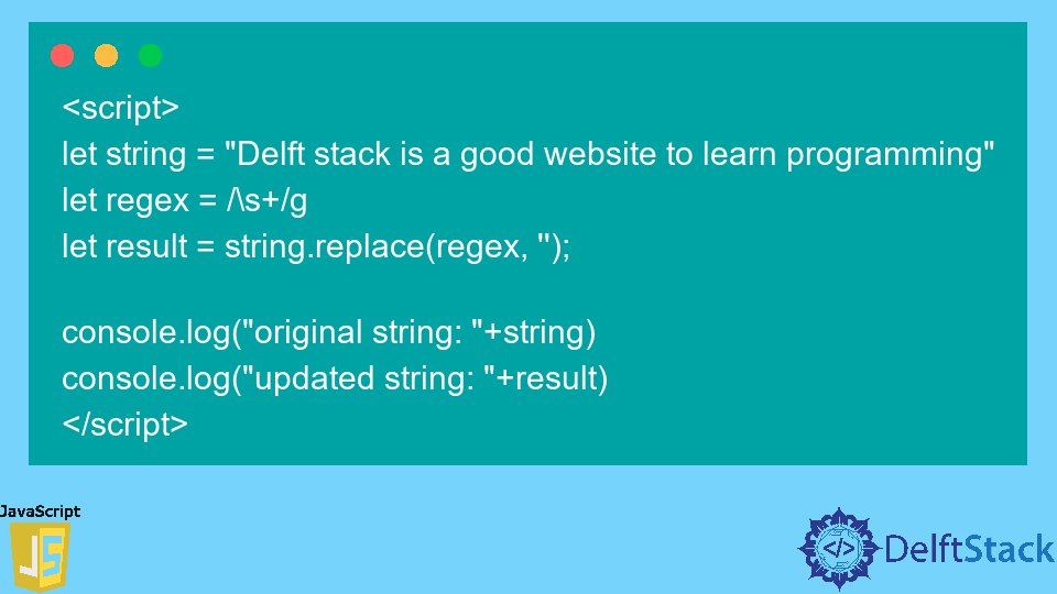 trimmen-sie-leerzeichen-in-javascript-delft-stack